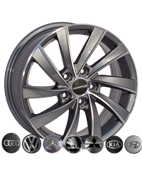 Replica Mitsubishi SK523 GMF R16 W6.5 PCD5x114.3 ET40 DIA67.1  